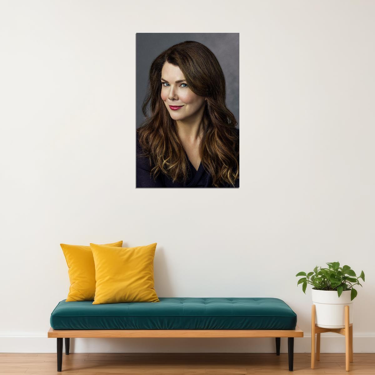 Lauren Graham Celebrity Cinema Actress Idol Poster Wall Art Print Home Wall Decor - xonomax