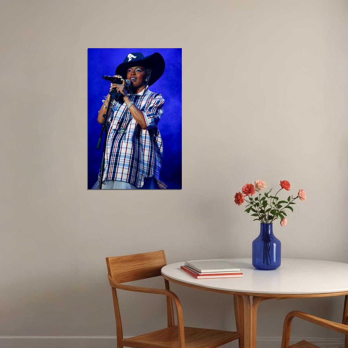 Lauryn Hill Celebrity Music Singer Actress Poster Wall Art Print Home Wall Decor - xonomax