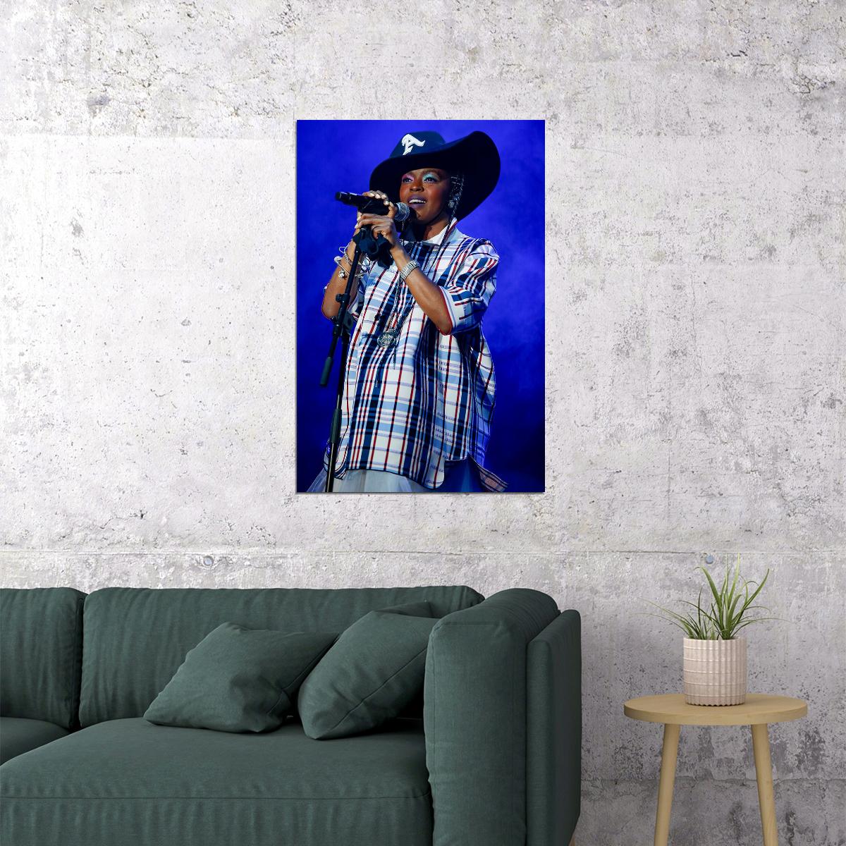 Lauryn Hill Celebrity Music Singer Actress Poster Wall Art Print Home Wall Decor - xonomax