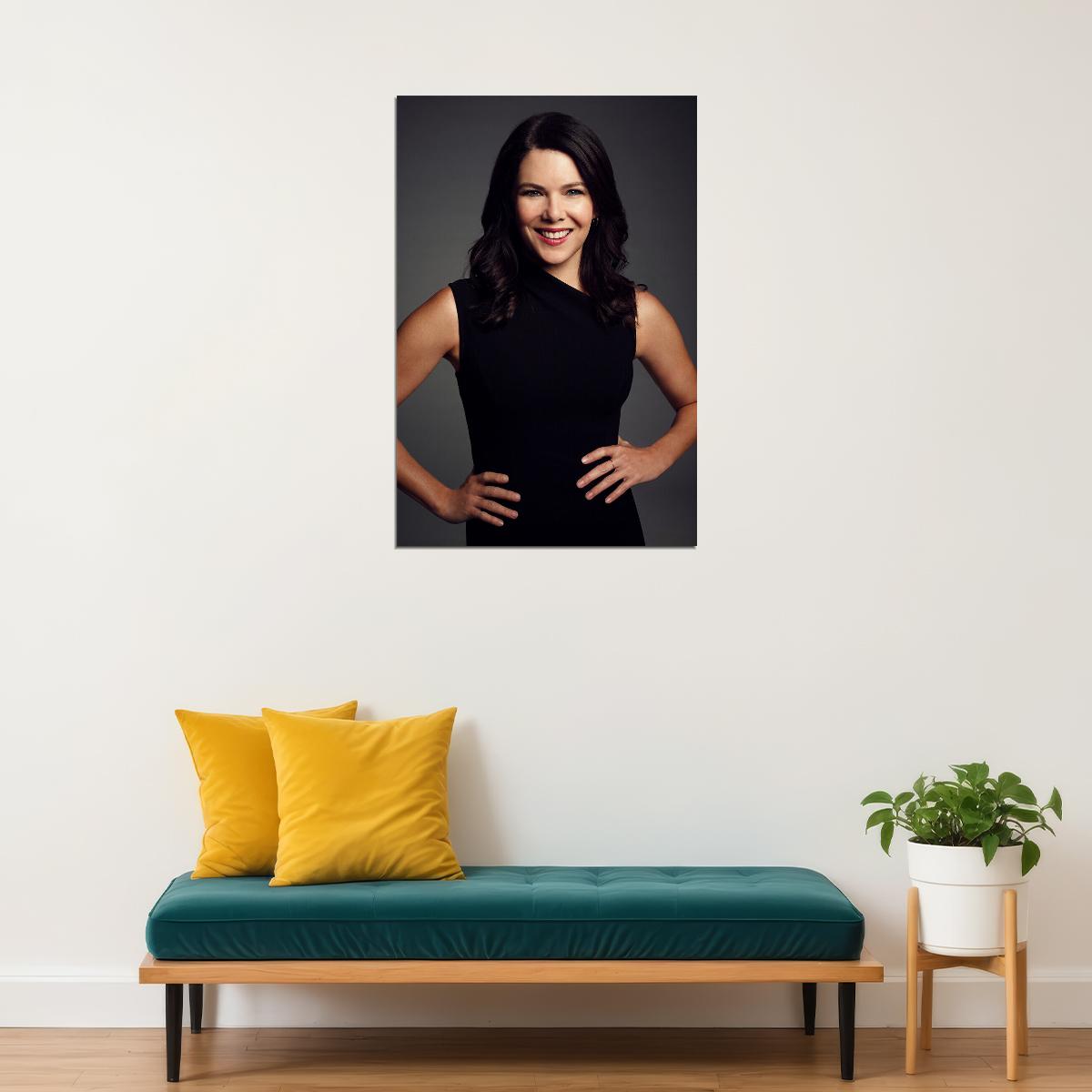 Lauren Graham Celebrity Cinema Actress Star Poster Wall Art Print Home Wall Decor - xonomax