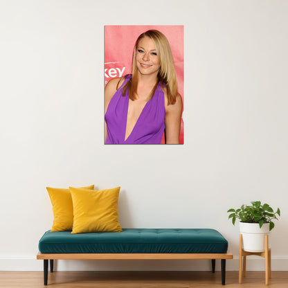 Leann Rimes Celebrity Movie Actress Singer Star Poster Wall Art Print Home Wall Decor - xonomax