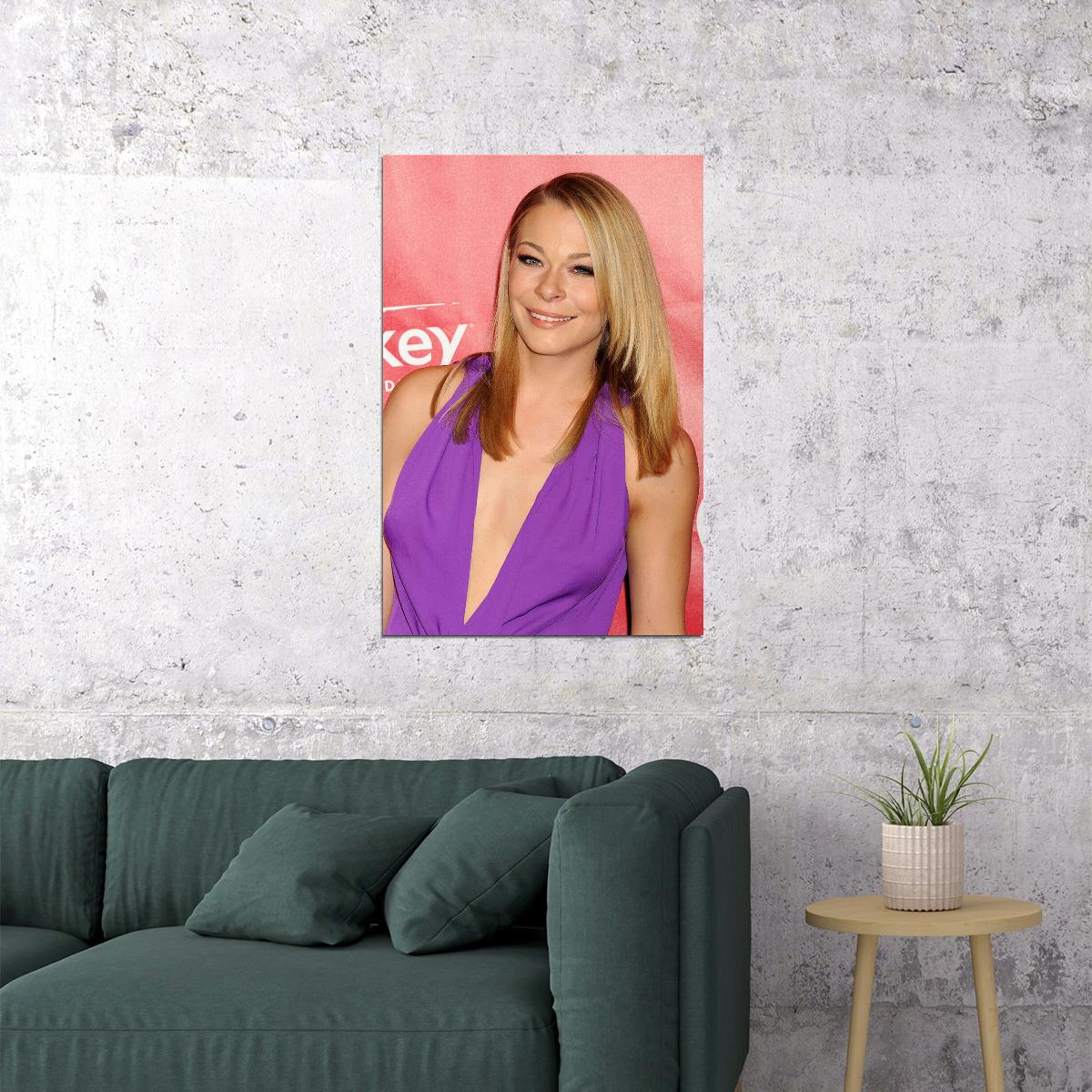 Leann Rimes Celebrity Movie Actress Singer Star Poster Wall Art Print Home Wall Decor - xonomax