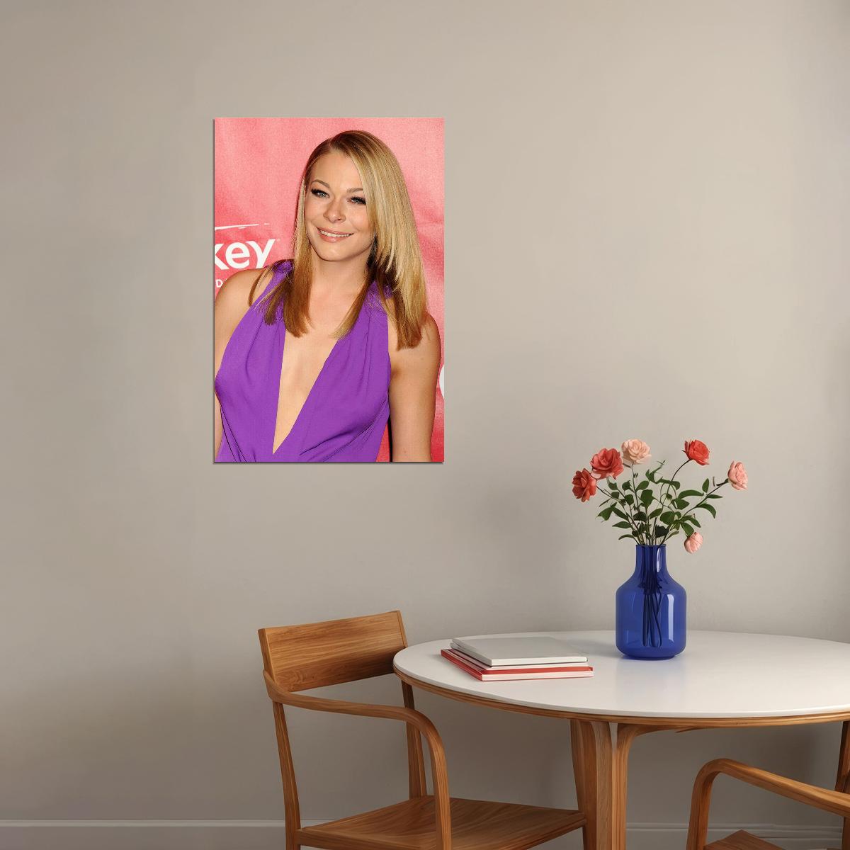 Leann Rimes Celebrity Movie Actress Singer Star Poster Wall Art Print Home Wall Decor - xonomax