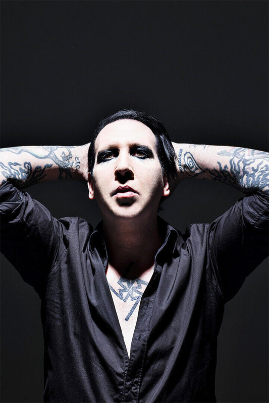Marilyn Manson Singer Rock Musician Star Poster Wall Art Print Home Wall Decor - xonomax