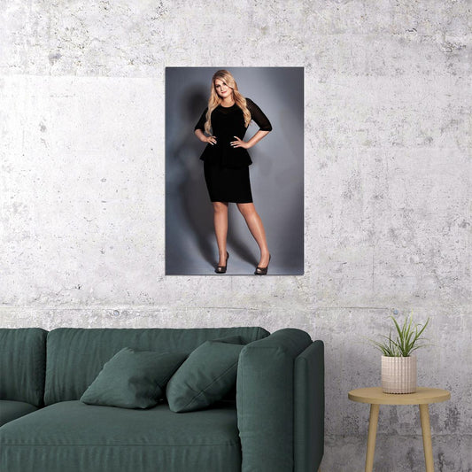 Meghan Trainor Celebrity Singer Artist Star Poster Wall Art Print Home Wall Decor - xonomax