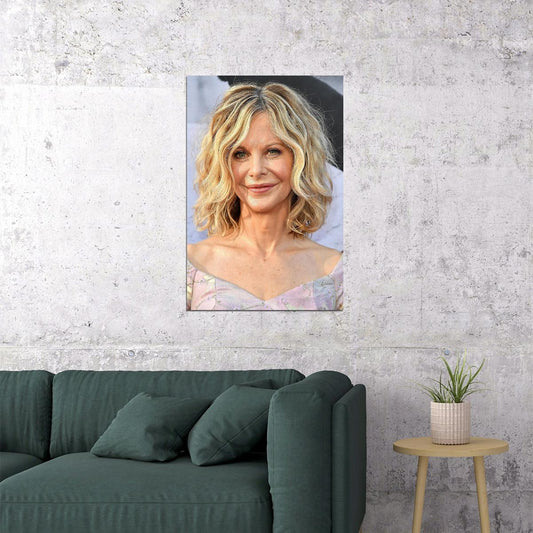 Meg Ryan Celebrity Movie Actress Artist Idol Poster Wall Art Print Home Wall Decor - xonomax