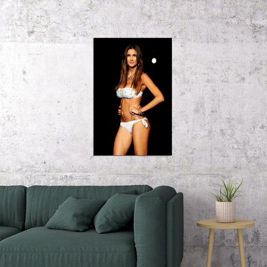 Melissa Satta Celebrity Tv Presenter Artist Idol Poster Wall Art Print Home Wall Decor - xonomax