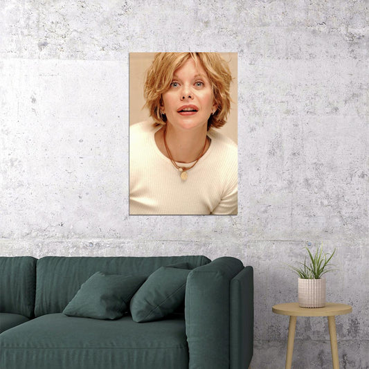 Meg Ryan Celebrity Cinema Actress Artist Star Poster Wall Art Print Home Wall Decor - xonomax