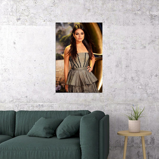 Mila Kunis Celebrity Movie Actor Artist Idol Poster Wall Art Print Home Wall Decor - xonomax