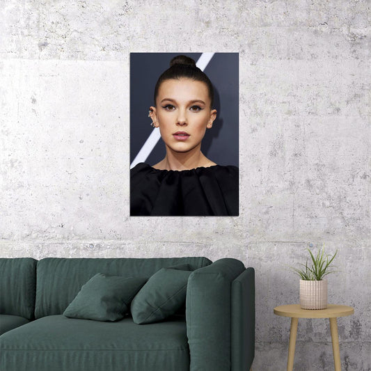 Millie Bobby Brown Celebrity Tv Series Actress Star Poster Wall Art Print Home Wall Decor - xonomax