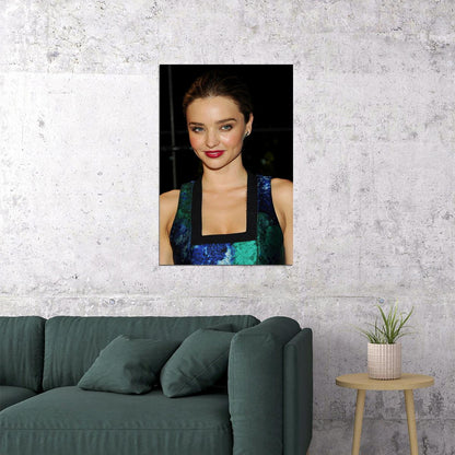 Miranda Kerr Celebrity Model Writer Artist Poster Wall Art Print Home Wall Decor - xonomax