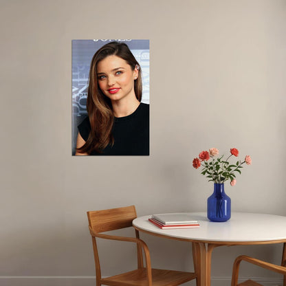 Miranda Kerr Celebrity Model Writer Girl Idol Poster Wall Art Print Home Wall Decor - xonomax