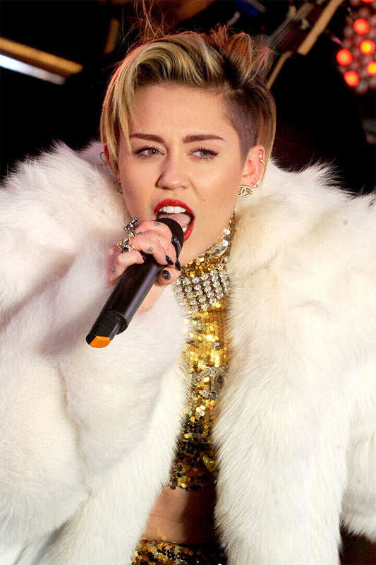 Miley Cyrus Celebrity Singer Cinema Actor Star Poster Wall Art Print Home Wall Decor - xonomax