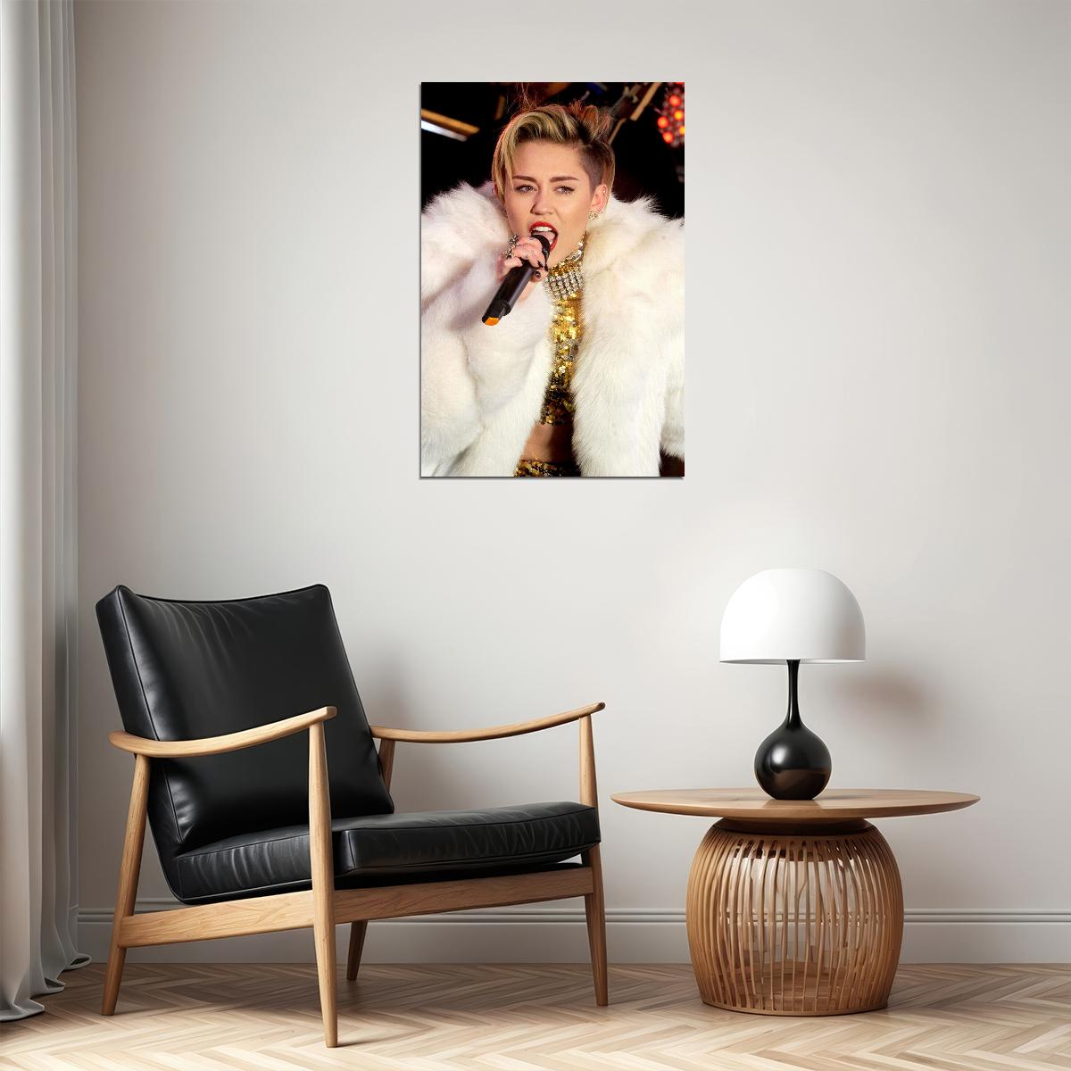 Miley Cyrus Celebrity Singer Cinema Actor Star Poster Wall Art Print Home Wall Decor - xonomax