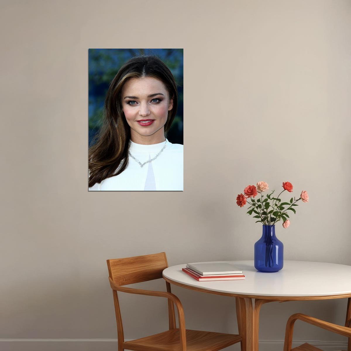 Miranda Kerr Celebrity Model Writer Girl Star Poster Wall Art Print Home Wall Decor - xonomax