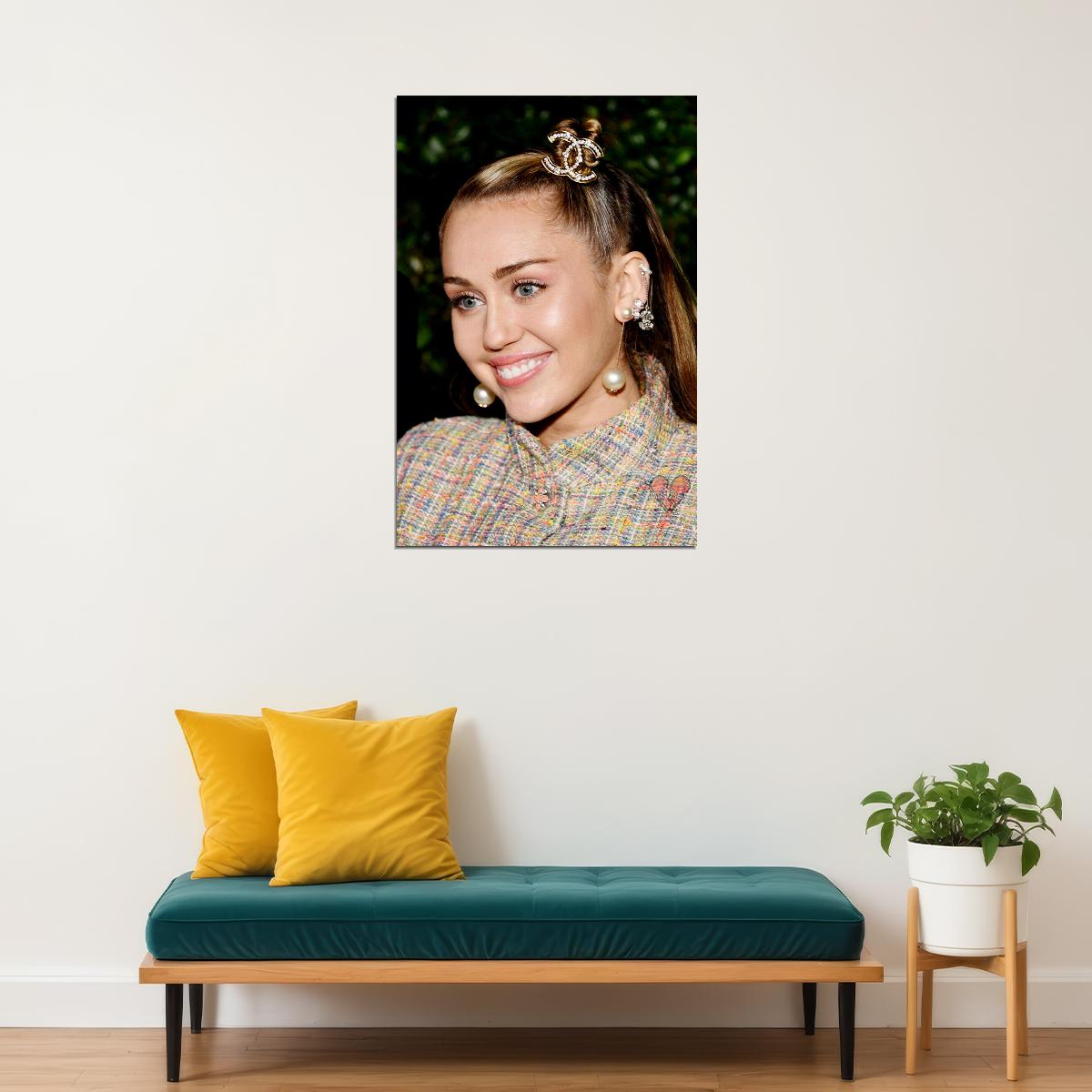 Miley Cyrus Singer Concerts Cinema Actor Star Poster Wall Art Print Home Wall Decor - xonomax