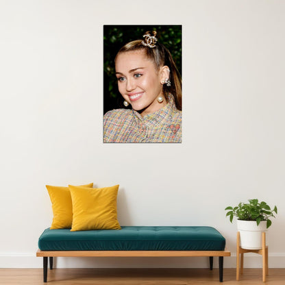 Miley Cyrus Singer Concerts Cinema Actor Star Poster Wall Art Print Home Wall Decor - xonomax