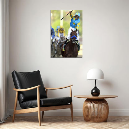 American Pharao Horse Race Hippodrome Sports Poster Wall Art Print Home Wall Decor - xonomax