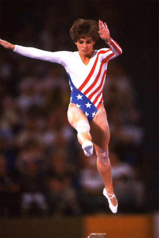 Mary Lou Retton Gymnastics Sports Poster Wall Art Print Home Wall Decor - xonomax