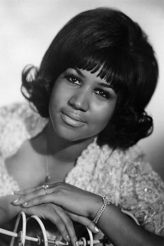 Aretha Franklin Vintage Singer Actress Star Poster Wall Art Print Home Wall Decor - xonomax