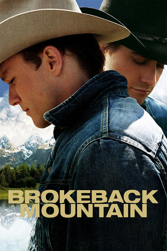 Brokeback Mountain Drama Romance Movie Poster Wall Art Print Home Wall Decor - xonomax