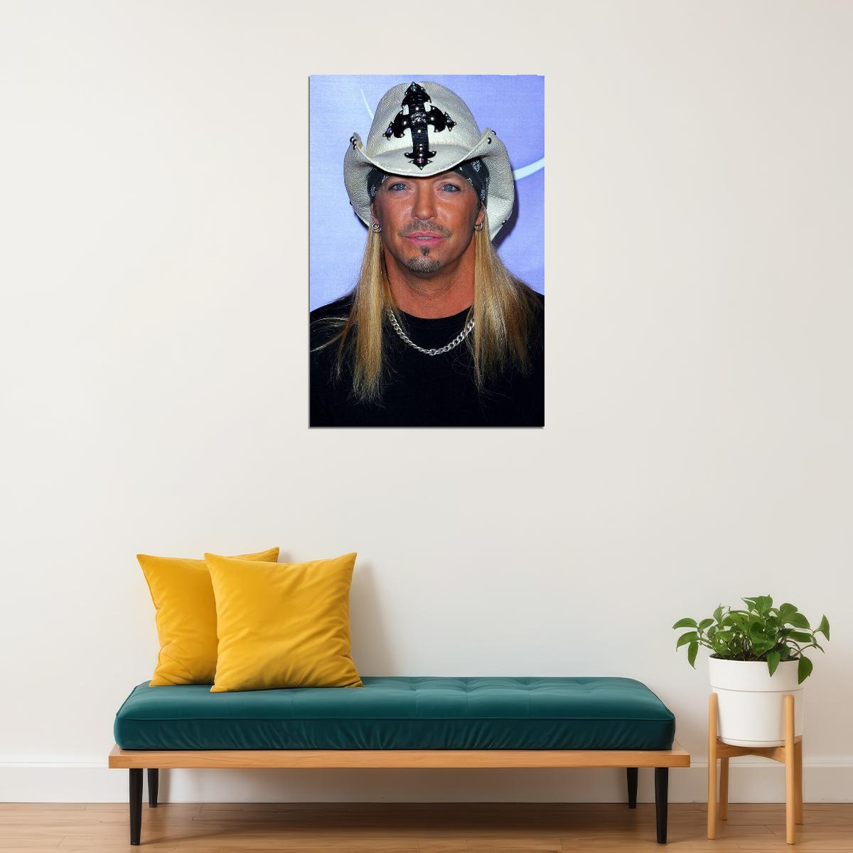 Bret Michaels Vintage Rock Music Singer Idol Poster Wall Art Print Home Wall Decor - xonomax
