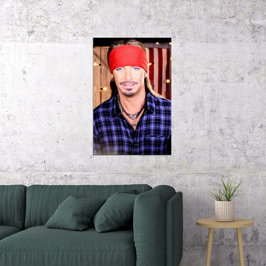 Bret Michaels Vintage Rock Music Singer Star Poster Wall Art Print Home Wall Decor - xonomax