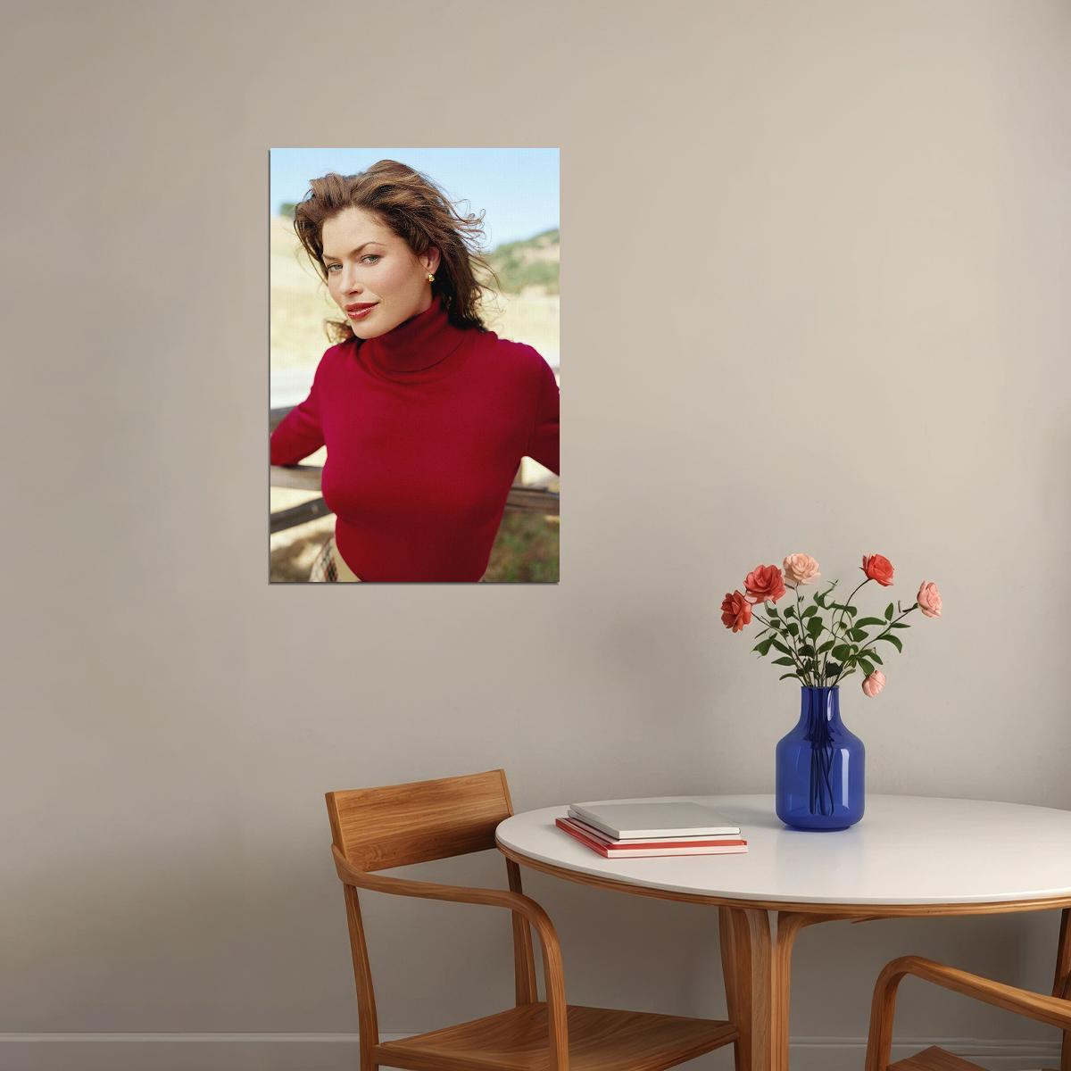 Carre Otis Vintage Movie Actor Model Star Poster Wall Art Print Home Wall Decor - xonomax