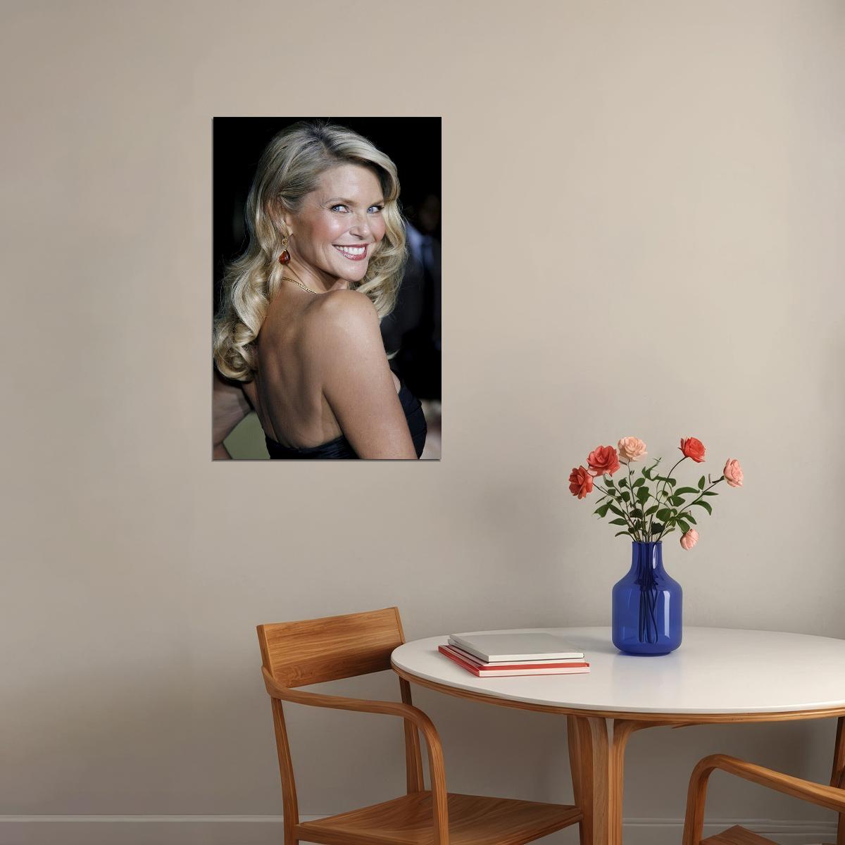 Christie Brinkley Model Actress Idol Poster Wall Art Print Home Wall Decor - xonomax