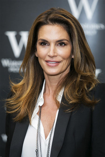 Cindy Crawford Movie Actress Model Star Poster Wall Art Print Home Wall Decor - xonomax