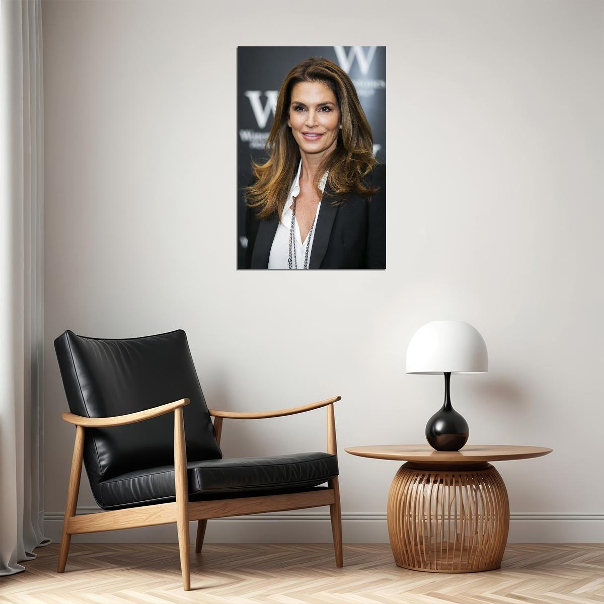 Cindy Crawford Movie Actress Model Star Poster Wall Art Print Home Wall Decor - xonomax