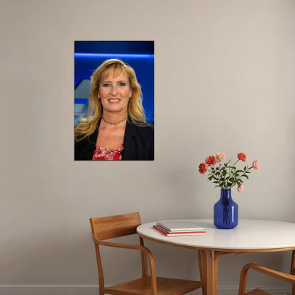 Claudia Kleinert Tv Presenter Star Poster Wall Art Print Home Wall Decor - xonomax