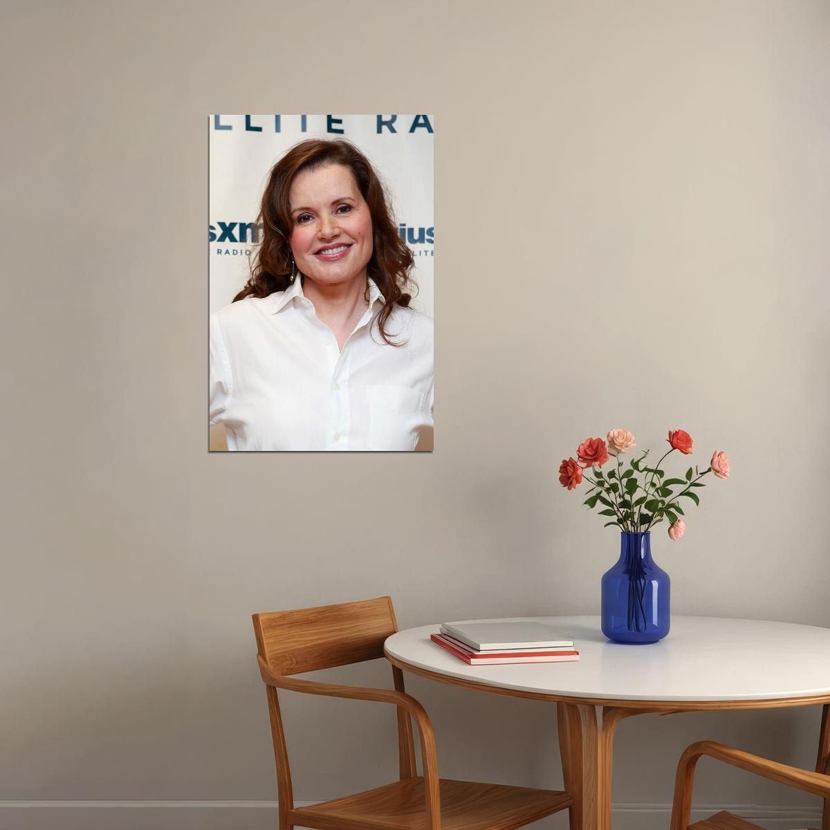 Geena Davis 80s 90s Actor Model Star Poster Wall Art Print Home Wall Decor - xonomax