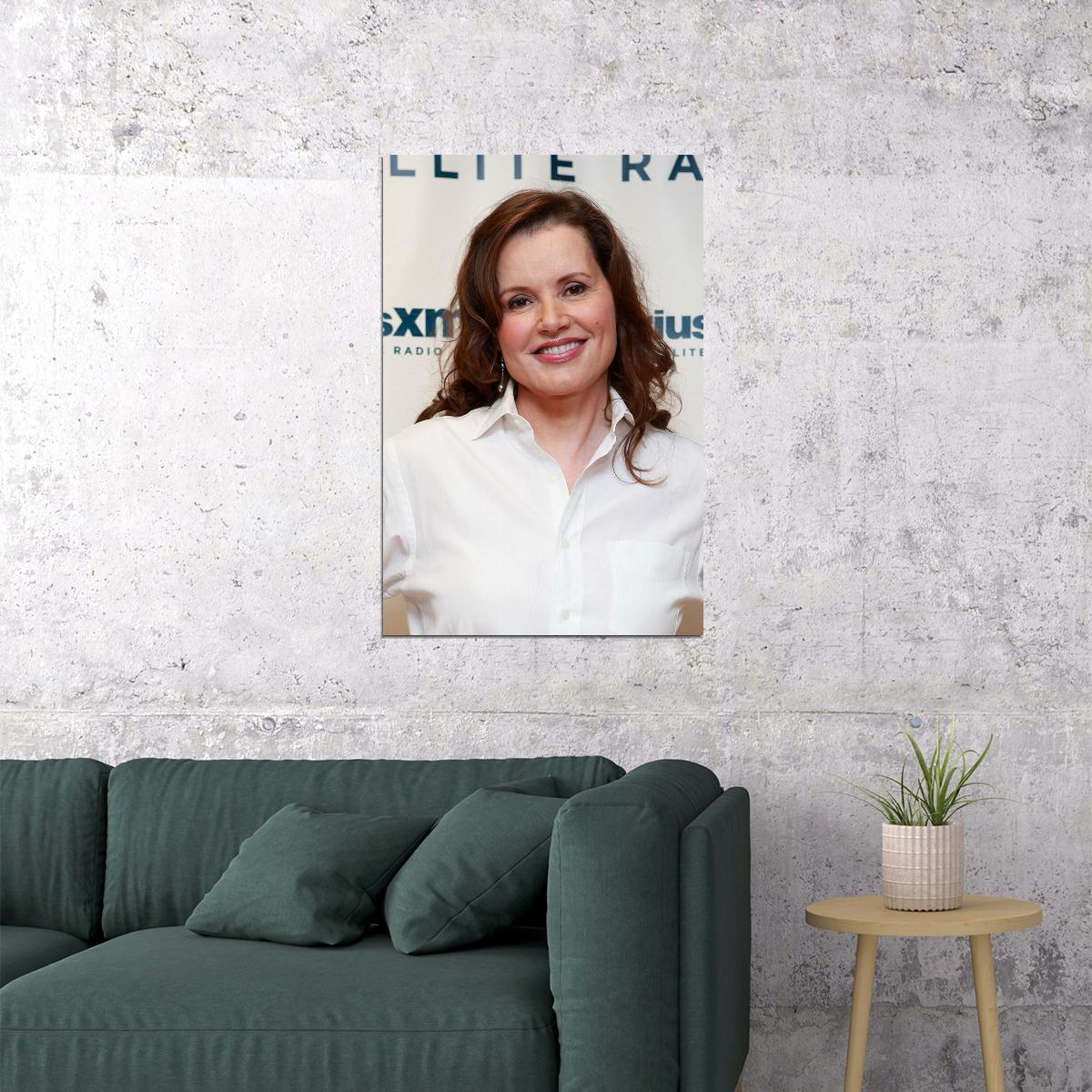 Geena Davis 80s 90s Actor Model Star Poster Wall Art Print Home Wall Decor - xonomax