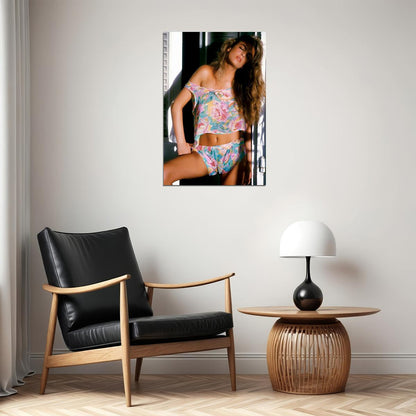 Gianna Amore 80s 90s Sexy Model Star Poster Wall Art Print Home Wall Decor - xonomax