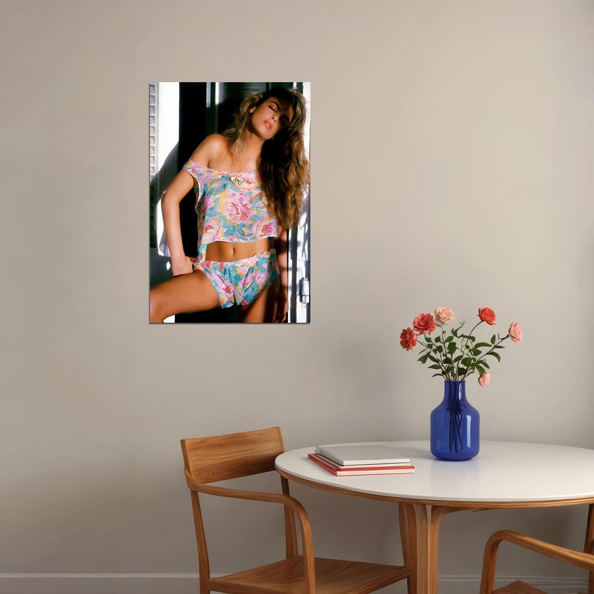 Gianna Amore 80s 90s Sexy Model Star Poster Wall Art Print Home Wall Decor - xonomax