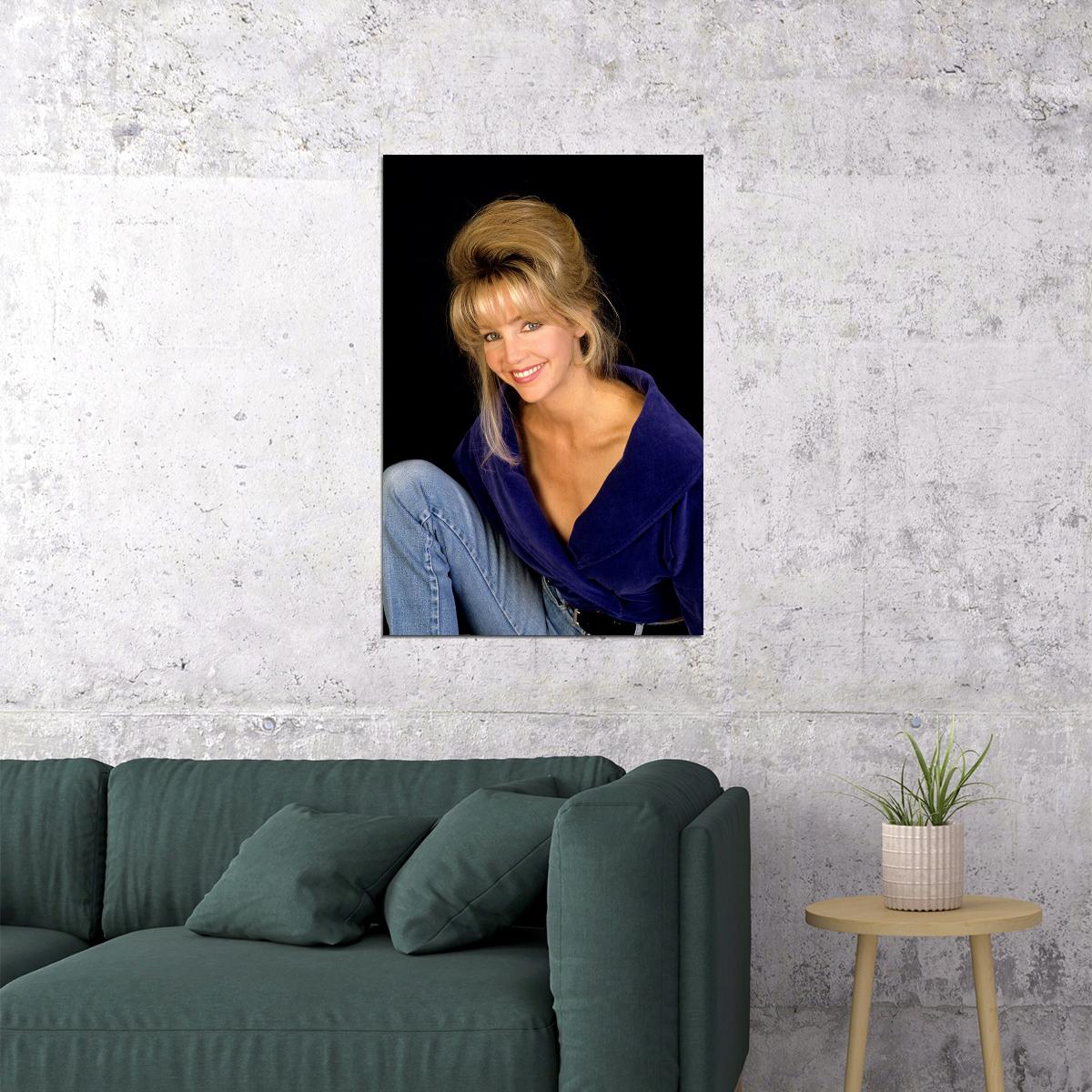 Heather Locklear Tv Series Actress Star Poster Wall Art Print Home Wall Decor - xonomax