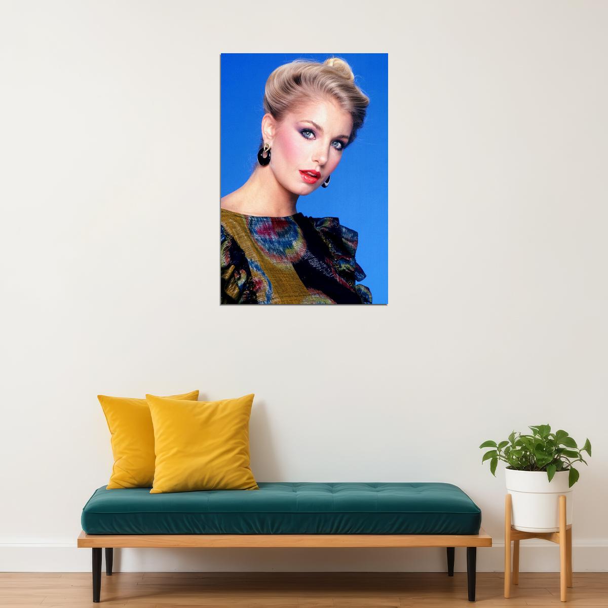 Heather Thomas Actress Writer Idol Poster Wall Art Print Home Wall Decor - xonomax