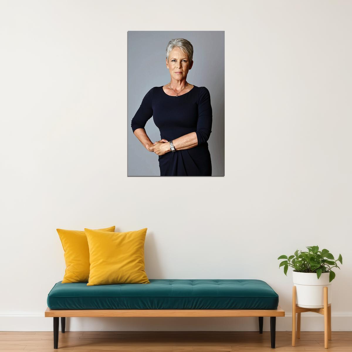 Jamie Lee Curtis 80s 90s Actor Star Poster Wall Art Print Home Wall Decor - xonomax