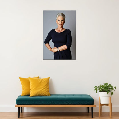 Jamie Lee Curtis 80s 90s Actor Star Poster Wall Art Print Home Wall Decor - xonomax