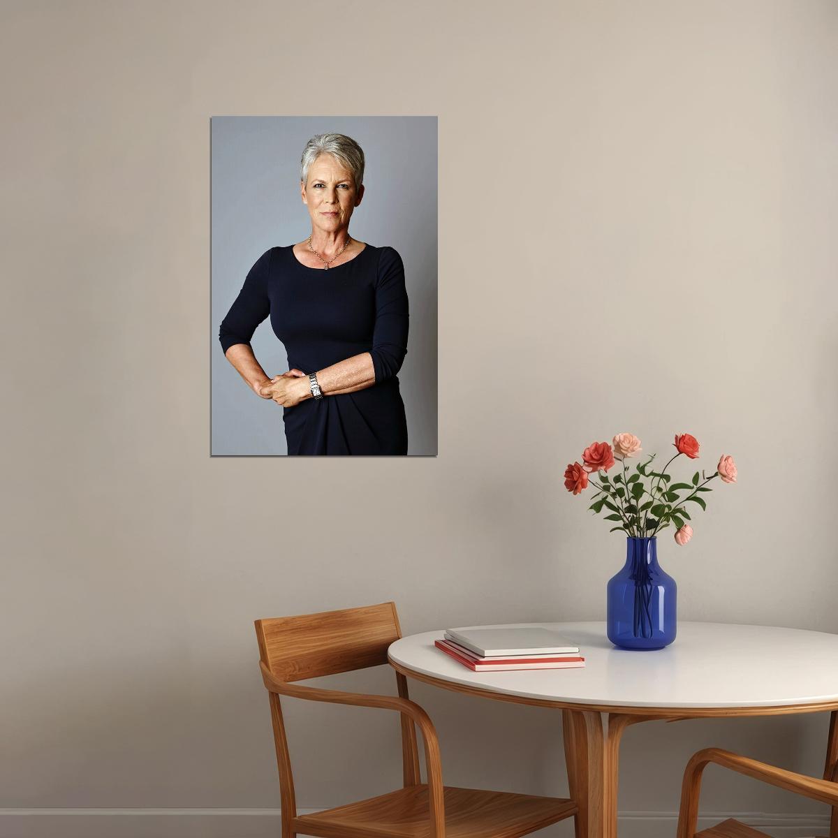 Jamie Lee Curtis 80s 90s Actor Star Poster Wall Art Print Home Wall Decor - xonomax
