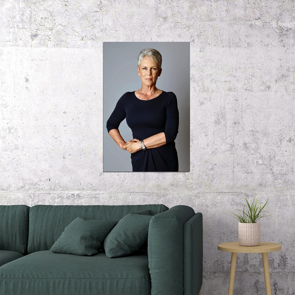 Jamie Lee Curtis 80s 90s Actor Star Poster Wall Art Print Home Wall Decor - xonomax