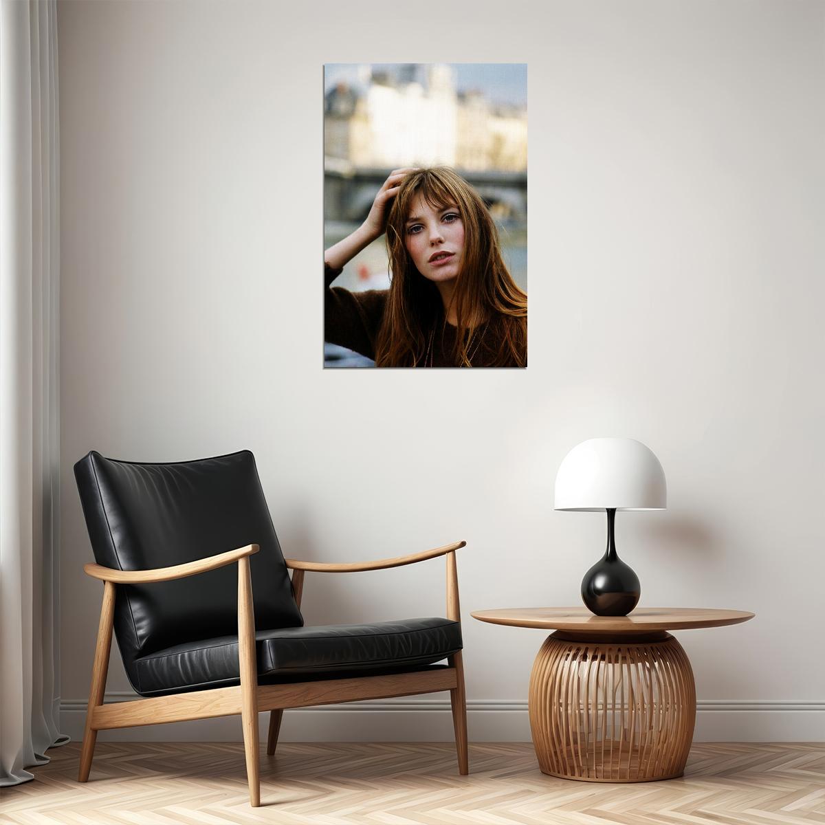 Jane Birkin 80s 90s Singer Actor Star Poster Wall Art Print Home Wall Decor - xonomax
