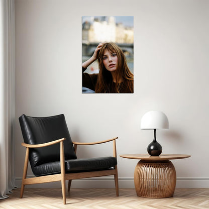 Jane Birkin 80s 90s Singer Actor Star Poster Wall Art Print Home Wall Decor - xonomax