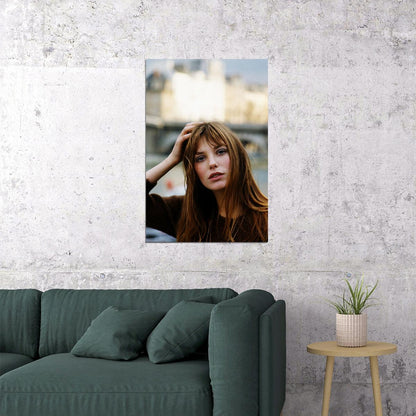 Jane Birkin 80s 90s Singer Actor Star Poster Wall Art Print Home Wall Decor - xonomax