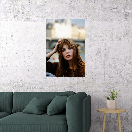 Jane Birkin 80s 90s Singer Actor Star Poster Wall Art Print Home Wall Decor - xonomax
