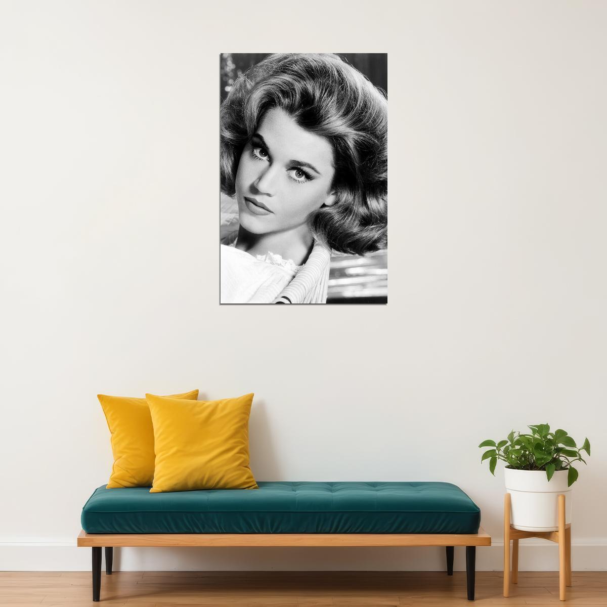 Jane Fonda 80s 90s Movie Actress Star Poster Wall Art Print Home Wall Decor - xonomax