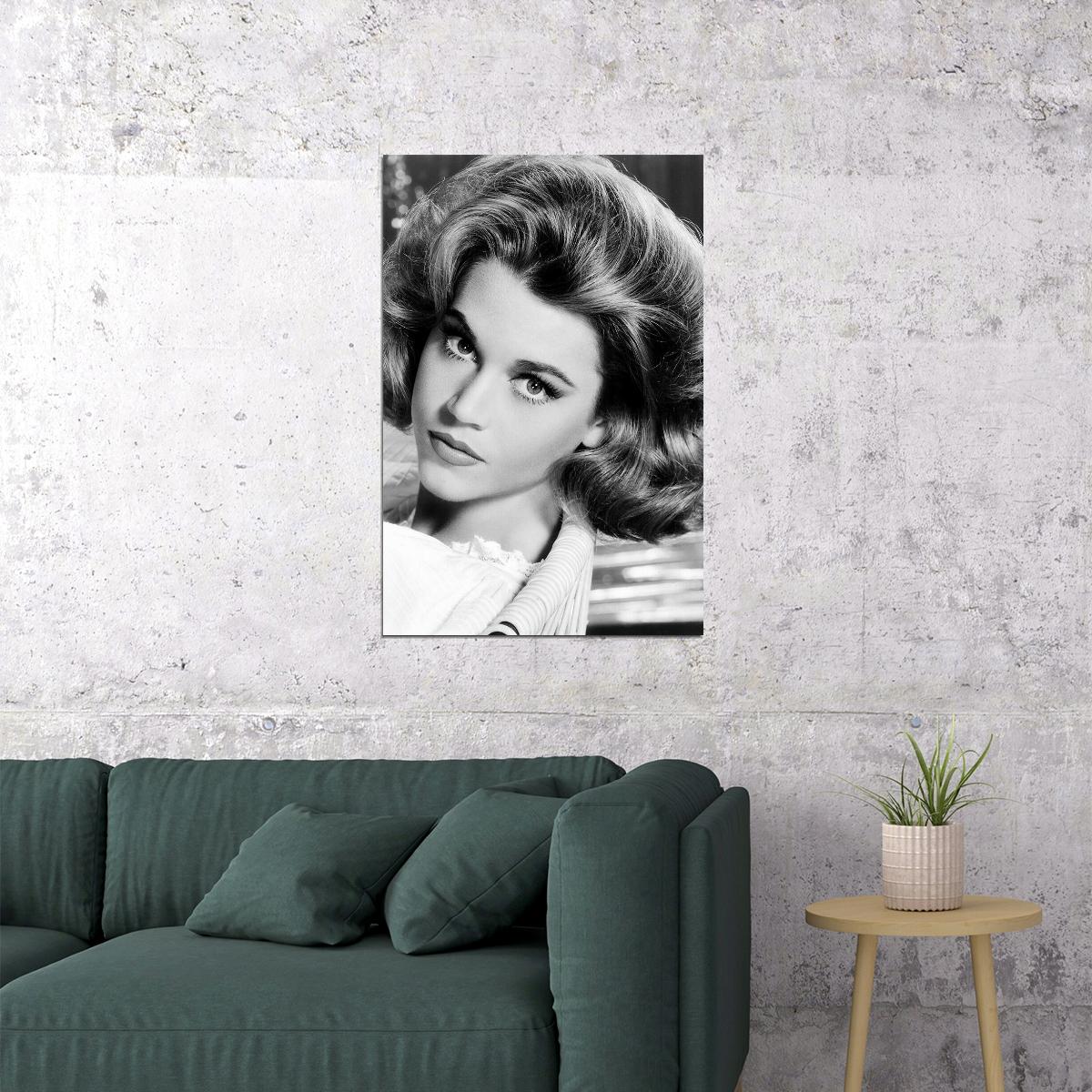 Jane Fonda 80s 90s Movie Actress Star Poster Wall Art Print Home Wall Decor - xonomax