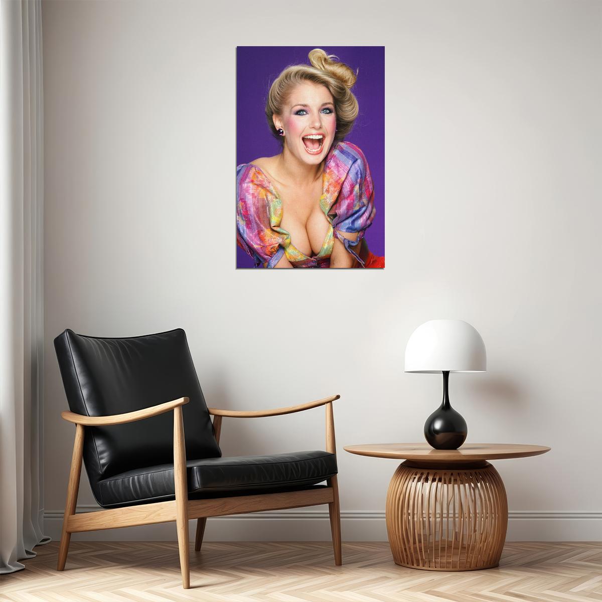 Heather Thomas Actor Scriptwriter Star Poster Wall Art Print Home Wall Decor - xonomax