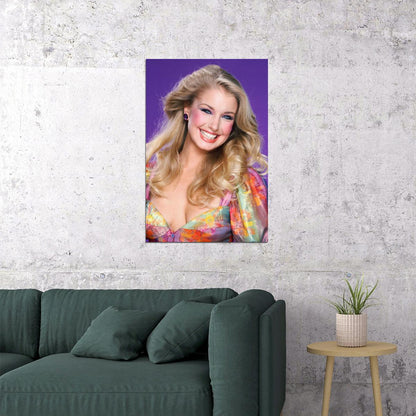 Heather Thomas Actor Writer Idol Poster Wall Art Print Home Wall Decor - xonomax